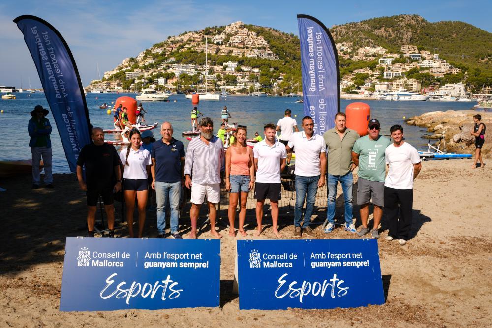 El II Circuito de Bicicletas Acuáticas del Consell de Mallorca congrega a más de 400 participantes en el Port d’Andratx