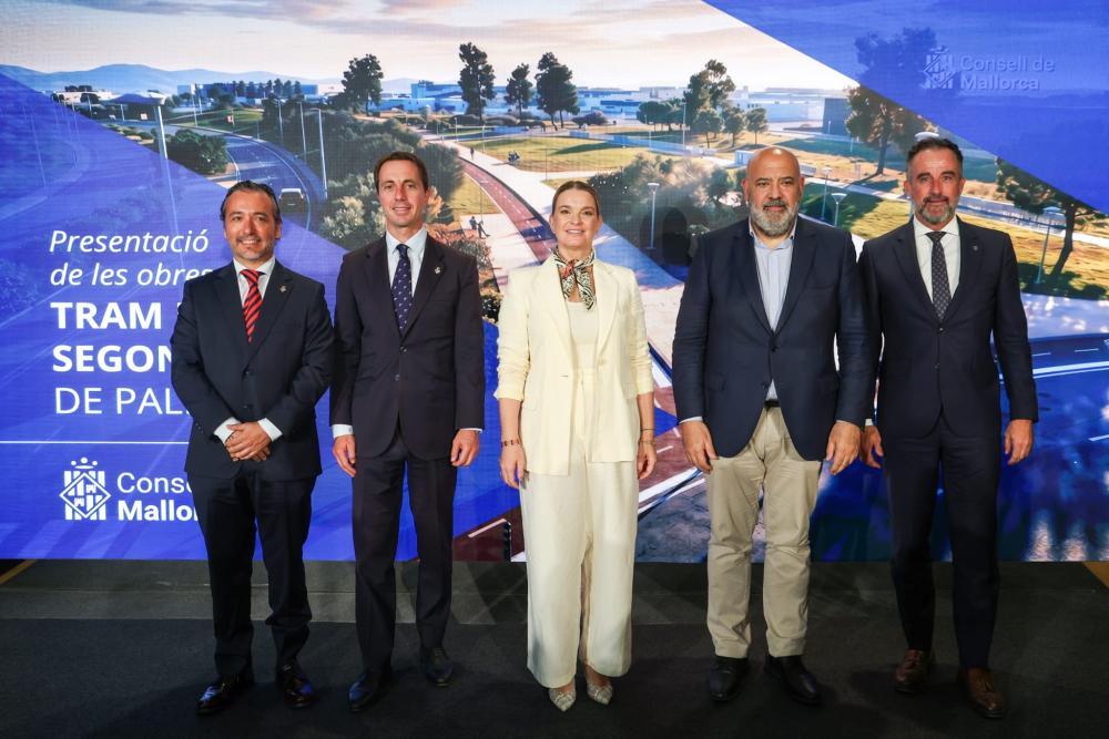 El Consell de Mallorca presenta las obras del Tram I de la segunda circunvalación de Palma para aliviar la congestión de la vía de Cintura, que comenzarán a finales de año