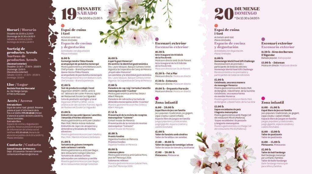 Descubre la Fira Arrels: Más de 40 Expositores Celebrando la Gastronomía de Menorca