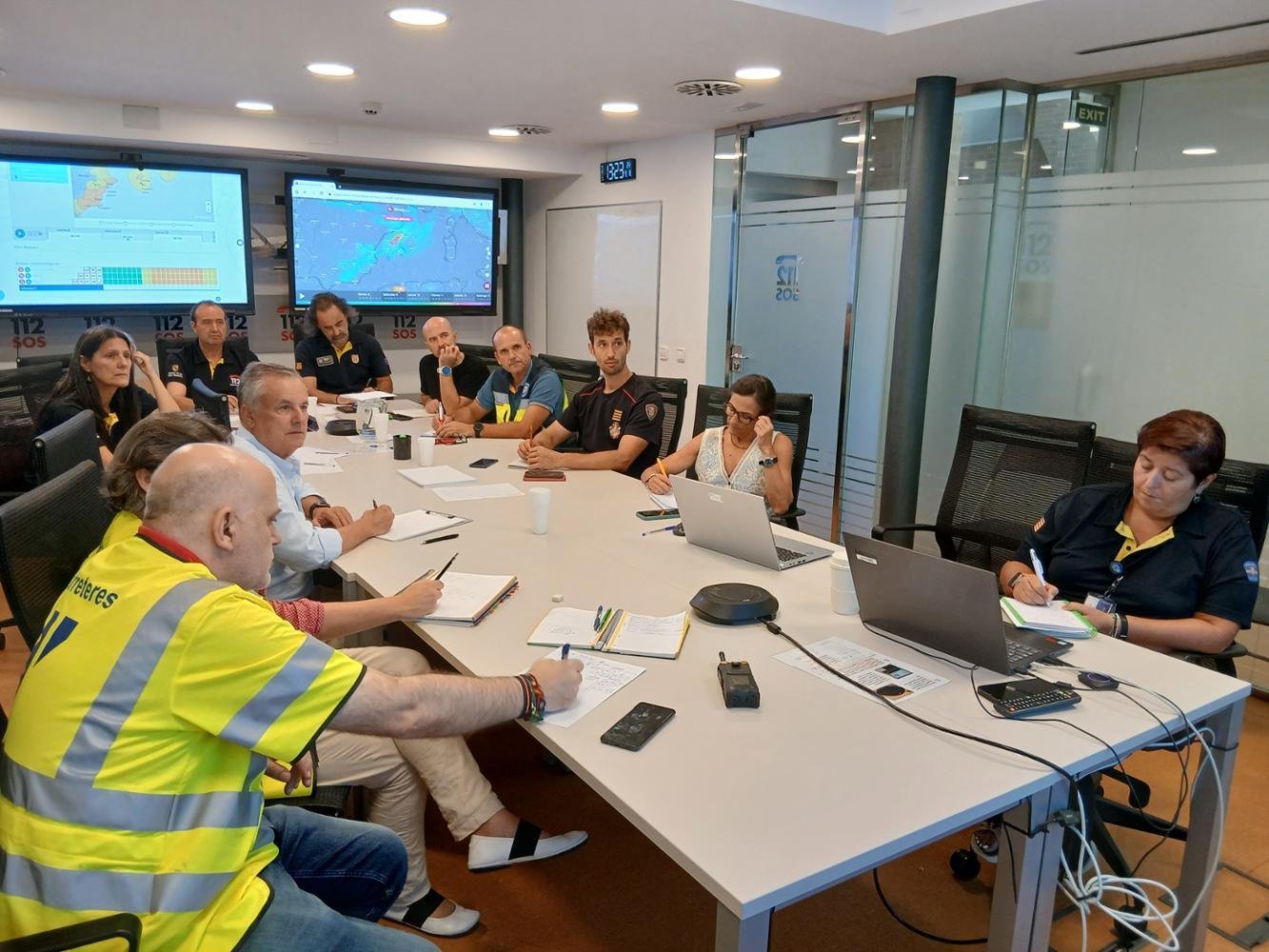 Emergencias recomienda precaución y autoprotección por las lluvias, tormentas y viento previstos este miércoles en todas las Illes Balears