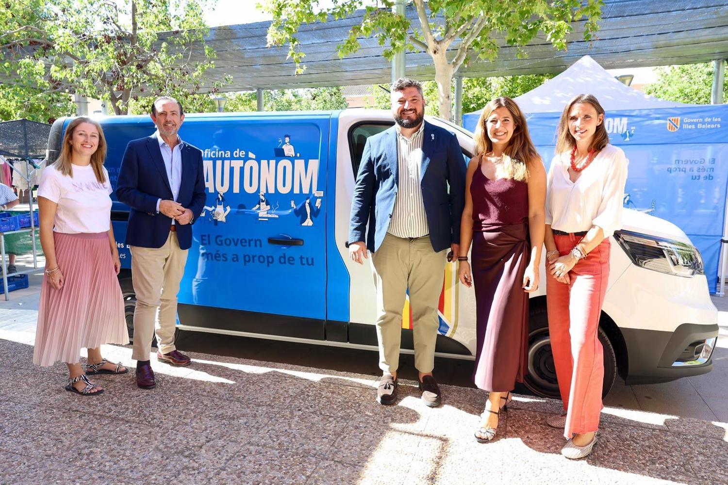 El Govern lanza hoy en Marratxí la Oficina del Autónomo, que recorrerá quince municipios de todas las islas