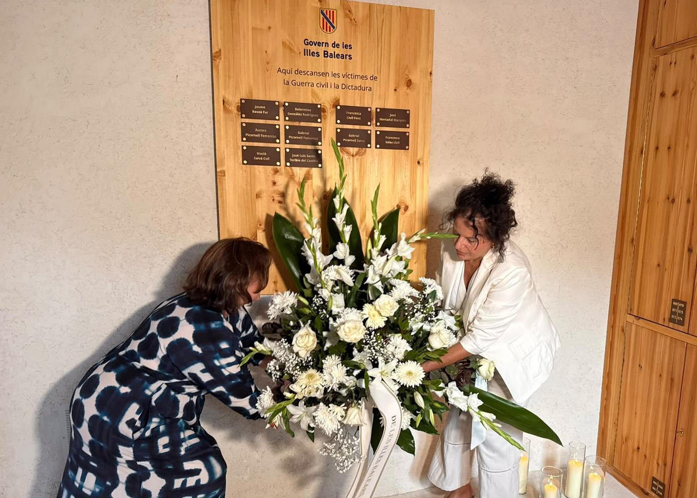 El Govern inaugura el Columbari de la Dignidad en Palma: un homenaje a las víctimas de la Guerra Civil y la represión franquista