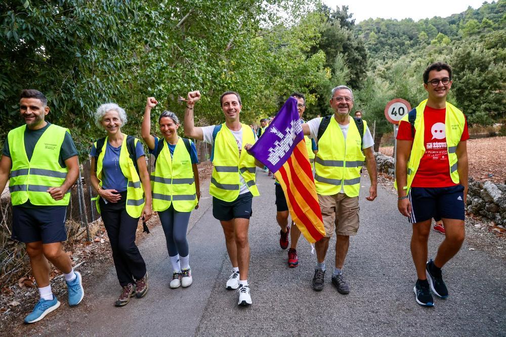 Más de 5.000 participantes completan la 45.ª edición de la Subida a Lluc a pie de la Part Forana