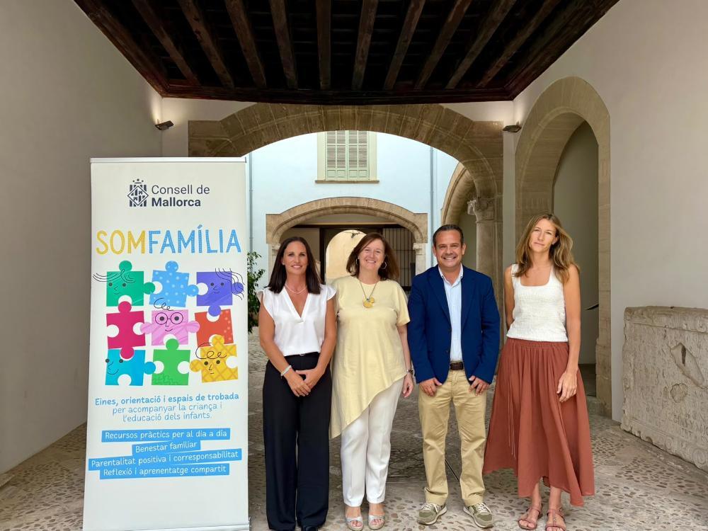 El Consell de Mallorca lanza SOM Família: un programa de apoyo y acompañamiento para familias