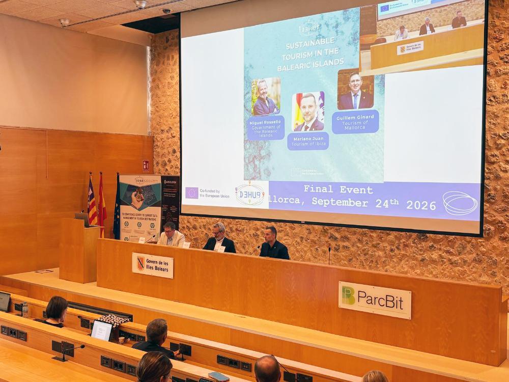 El vicepresident Mariano Juan presenta ante la Comisión Europea el modelo de Eivissa para...