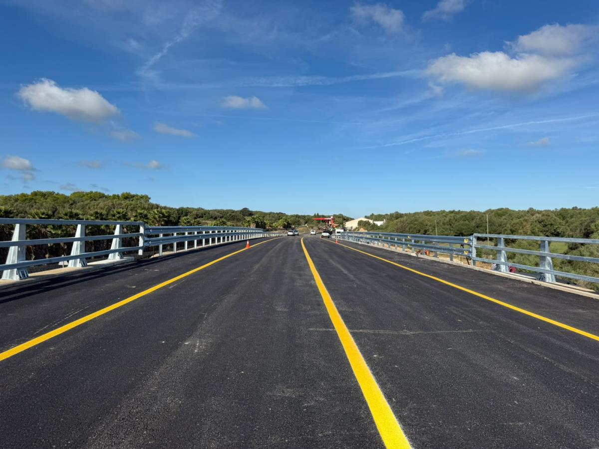 El departamento de Movilidad reorganiza la circulación en la carretera general entre Alaior y Maó