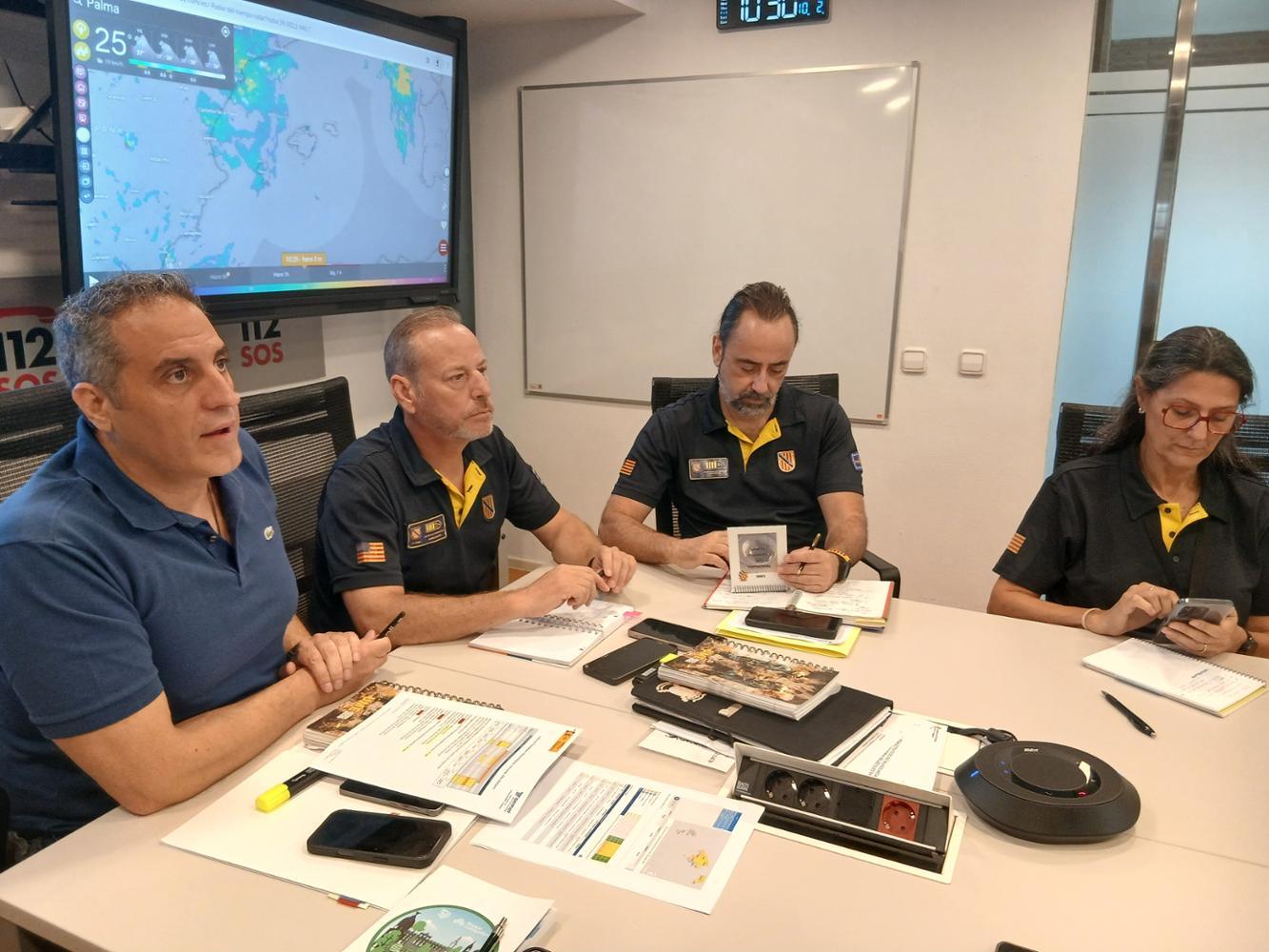 Emergencias advierte sobre la importancia de "no confiarse y mantenerse actualizado" ante la inestabilidad meteorológica del fin de semana