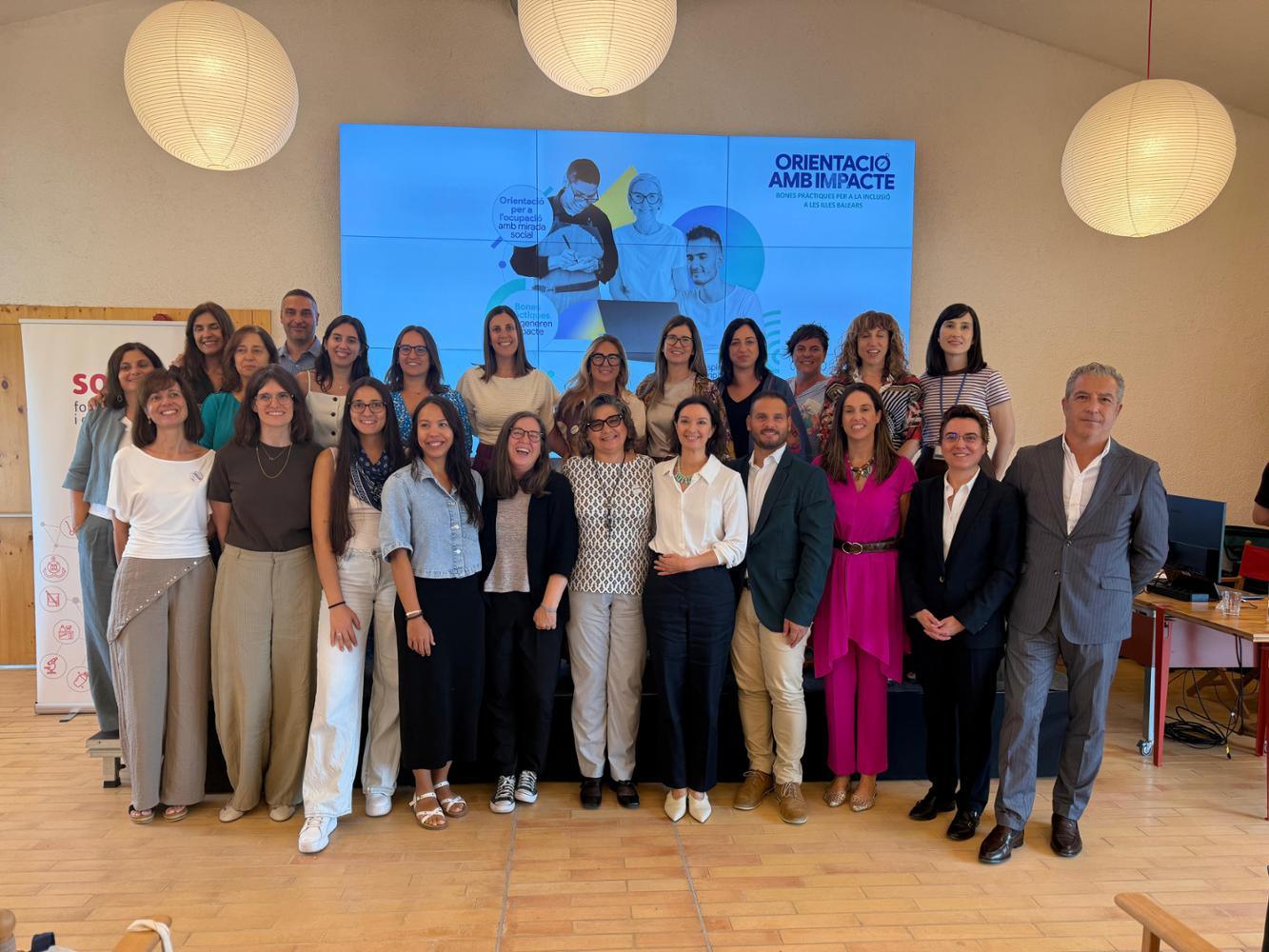 Más de cien orientadores se unen en una jornada para fomentar la inclusión sociolaboral de colectivos vulnerables en Baleares