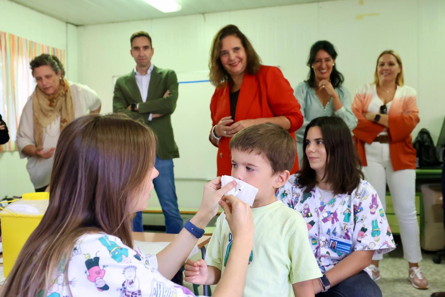 La vacunación infantil contra la gripe se lleva a cabo hoy en el CEIP Joan Mas i Verd de Montuiri