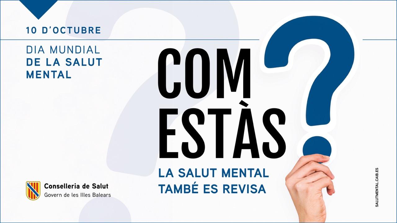 La salud mental de niños y adolescentes, eje central del Día Mundial de la Salud Mental en las Illes Balears